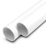 مواسير UPVC ضغط اسمي 15 بار مقاس 1 إنش سمك 2.1 مم لون أبيض