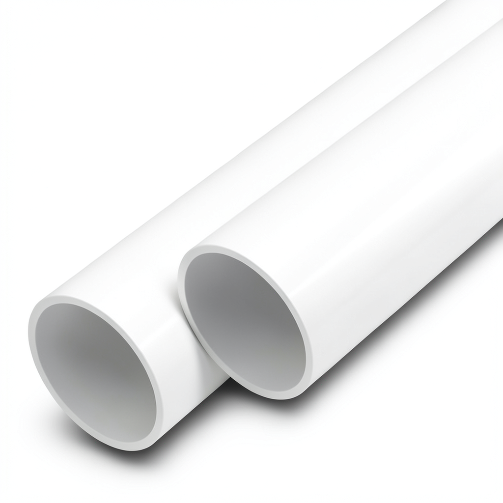 UPVC Pipes Nominal Pressure 15 Bar Size 1 Inch Thickness 2.1 mm White