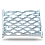Galvanized Steel Expanded Metal Mesh Thickness 4.8 mm Width 2.44 M Length 3 meter