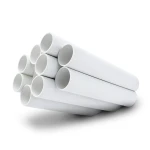 مواسير UPVC ضغط 21.7 بار مقاس 4 إنش سمك 8.46 مم لون أبيض