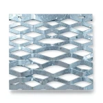 Galvanized Steel Expanded Metal Mesh Thickness 4.8 mm Width 2.44 m Length 4 m