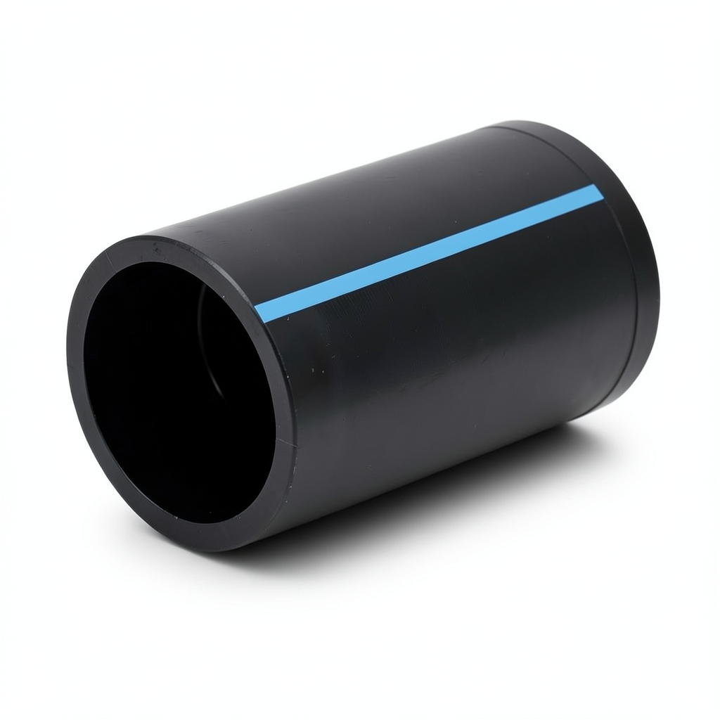 مواسير HDPE الوطني لشبكات المياه ضغط 12.5 بار قطر خارجي 180 مم سمك 8.6 مم لون اسود