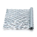 Galvanized Steel Expanded Metal Mesh Thickness 3.8 mm Width 2.44 M Length 5 M