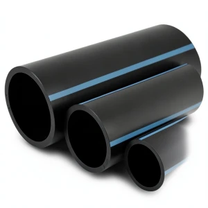 أنابيب HDPE الوطني ضغط 12.5 بار قطر خارجي 90 مم سمك 5.4 مم لون أسود