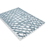 Galvanized Steel Expanded Metal Mesh Thickness 4.8 mm Width 2.44 m Length 6 m