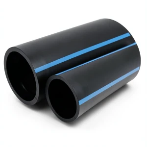 NPF HDPE Pipes Nominal Pressure 16 Bar Outside Diameter 110 mm Thickness 6.6 mm Black