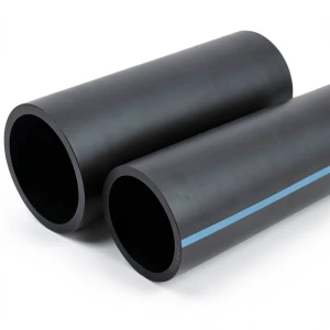 NPF HDPE Pipes Nominal Pressure 16 Bar Diameter 140 mm Thickness 8.3 mm Black