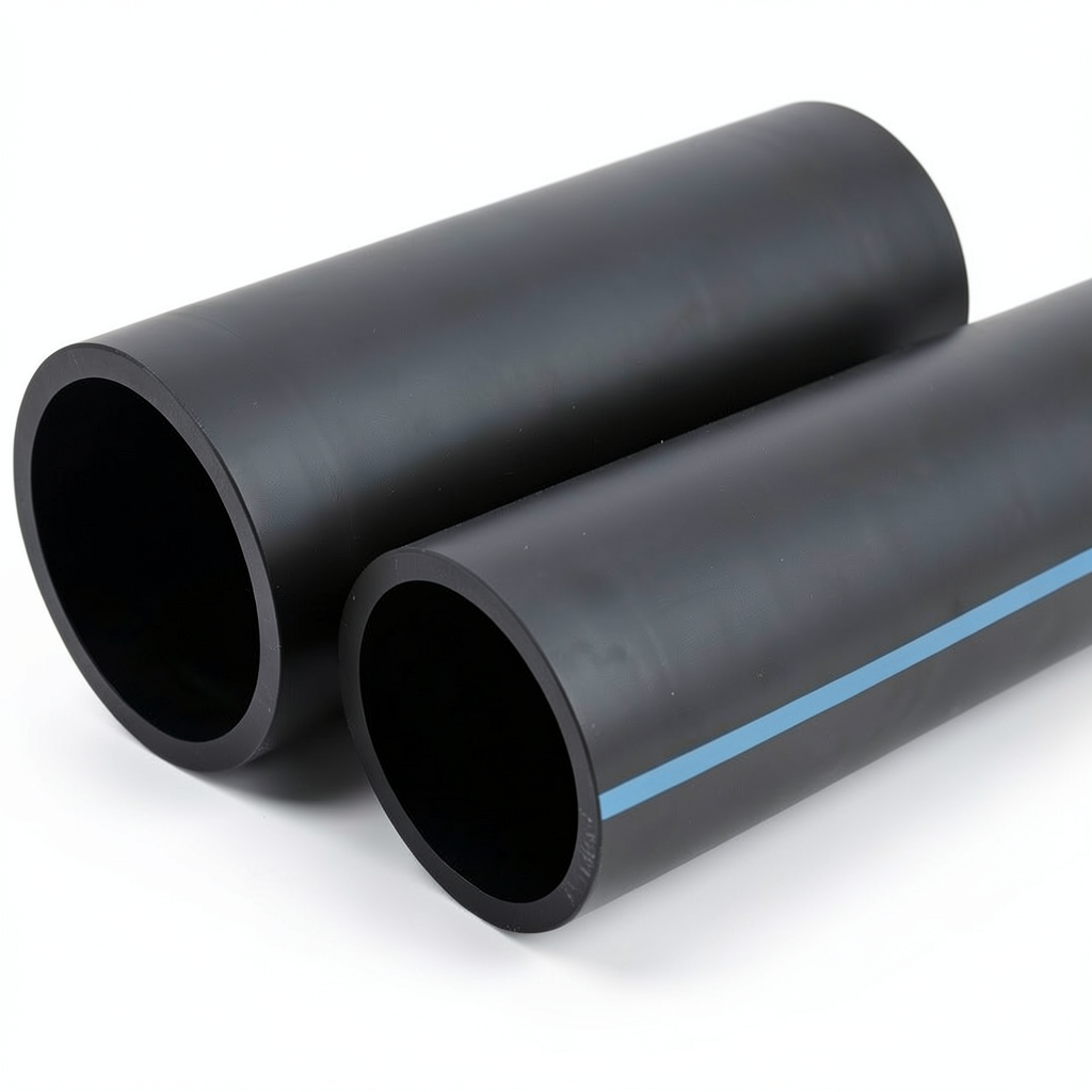 أنابيب HDPE الوطني للضغط 16 بار قطر 140 مم سمك 8.3 مم لون أسود