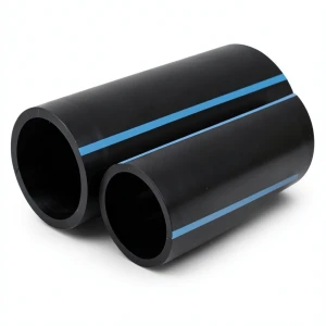 أنابيب HDPE الوطني ضغط 12.5 بار قطر 225 مم سمك 10.8 مم أسود