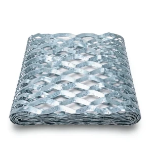 Galvanized Steel Expanded Metal Mesh Thickness 3.8 mm Width 2.44 m Length 7 m
