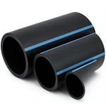 مواسير HDPE الوطني لشبكات المياه ضغط 12.5 بار قطر خارجي 315 مم سمك 15 مم لون اسود