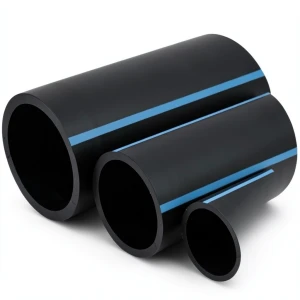 NPF HDPE Pipes Pressure 12.5 Bar Diameter 315 mm Thickness 15 mm Black