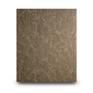 Italian Wallpaper Patterned Design Dark Beige, Size 10m x 0.70m, Model rc17082