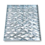 Galvanized Steel Expanded Metal Mesh Thickness 4.8 mm Width 2.44 m Length 2 m