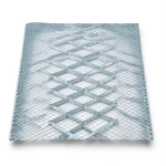 Galvanized Steel Expanded Metal Mesh Thickness 5.8 mm Width 2.44 M Length 3 meter