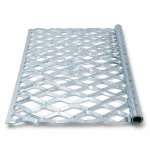 Galvanized Steel Expanded Metal Mesh Thickness 5.8 mm Width 2.44 m Length 4 m