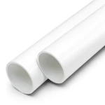 مواسير UPVC ضغط اسمي 15 بار مقاس 3 إنش سمك 5.7 مم لون أبيض