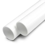 مواسير UPVC ضغط اسمي 15 بار مقاس 4 إنش سمك 7.3 مم لون أبيض