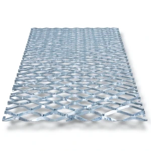 Galvanized Steel Expanded Metal Mesh Thickness 4.8 mm Width 2.44 m Length 4 m
