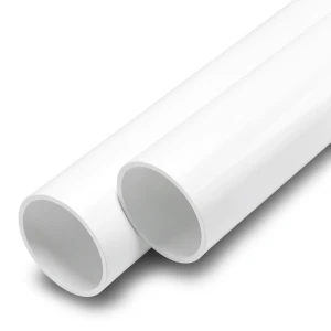UPVC Pipes 15 Bar Nominal Pressure 8 Inch Size 12.6 mm Thickness White