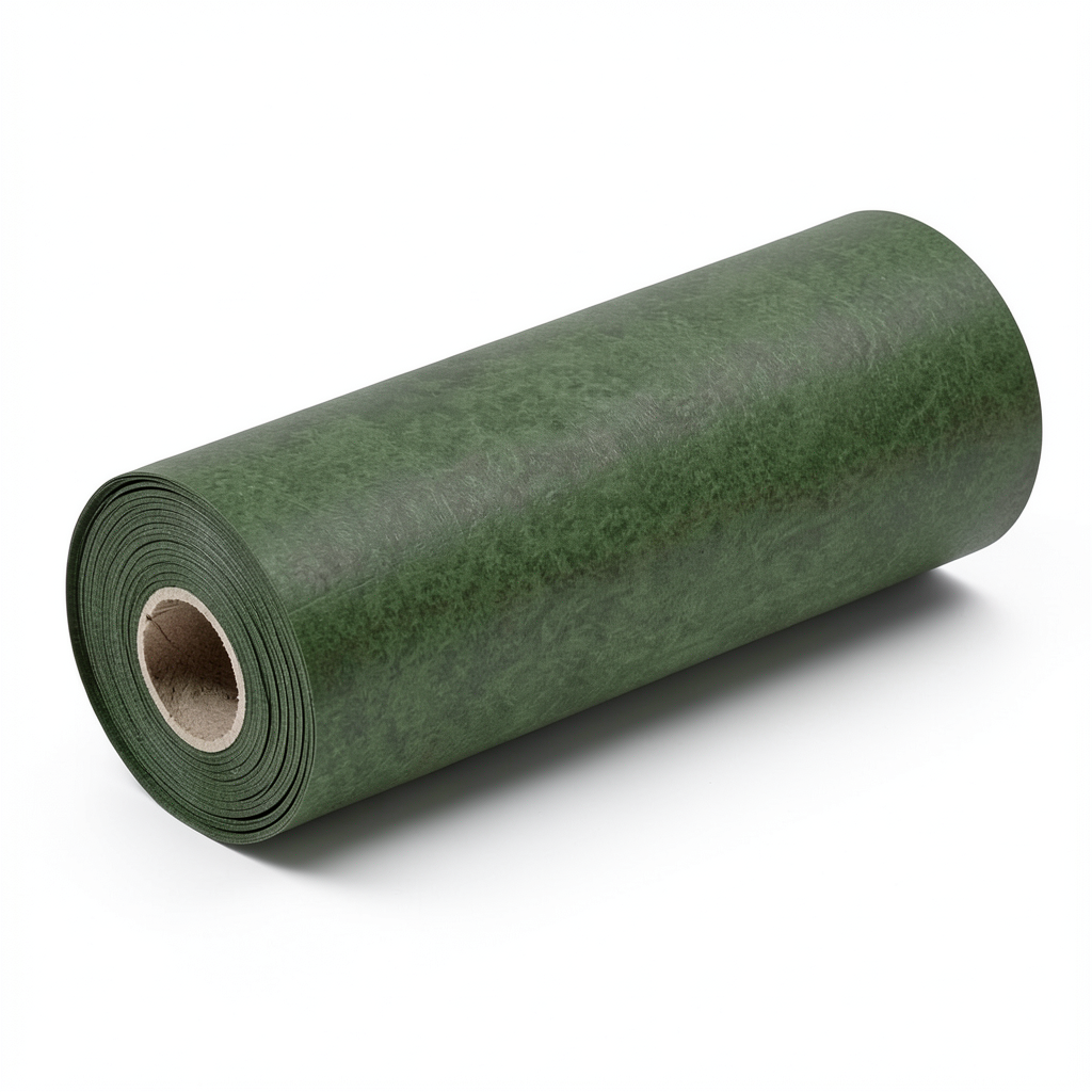 Italian Wallpaper Patterned Design Dark Green, Size 10mx0.70m, Model rc17081