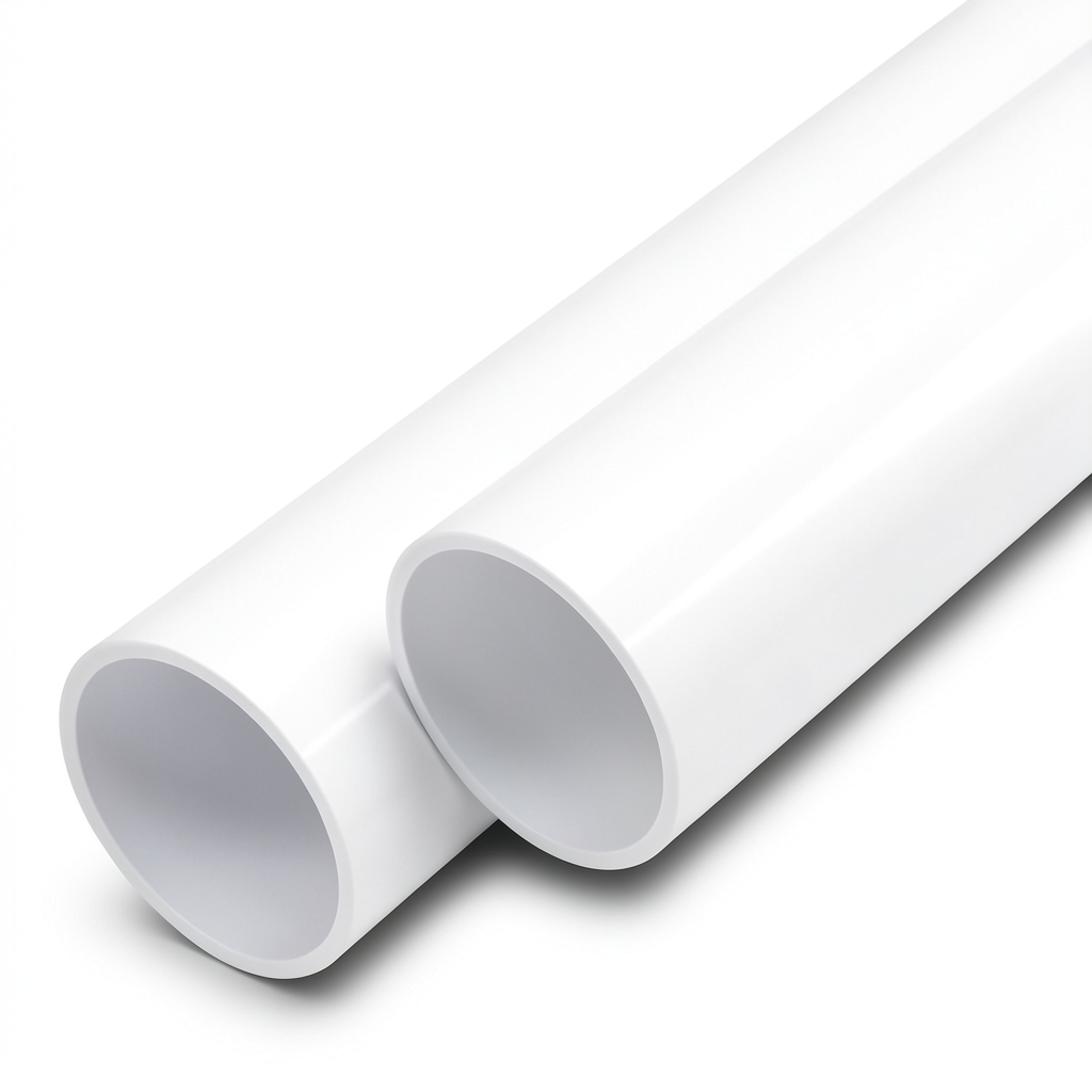 UPVC Pipes 1/2 Inch Thickness 2.8 mm White Color