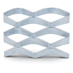 Galvanized Steel Expanded Metal Mesh Thickness 4.8 mm Width 2.44 m Length 6 m