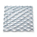 Galvanized Steel Expanded Metal Mesh Thickness 6 mm Width 2.44 m Length 1 m