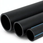 مواسير HDPE الوطني لشبكات المياه ضغط 12.5 بار قطر خارجي 40 مم سمك 2.4 مم لون اسود