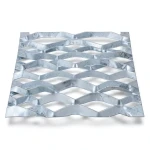 Galvanized Steel Expanded Metal Mesh Thickness 6 mm Width 2.44 m Length 1 m