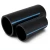 مواسير HDPE الوطني ضغط 16 بار قطر خارجي 110 مم سمك 6.6 مم لون أسود - Image 1
