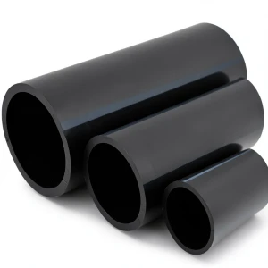 مواسير HDPE الوطني لشبكات المياه ضغط 16 بار قطر خارجي 125 مم سمك 7.4 مم أسود