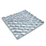 Galvanized Steel Expanded Metal Mesh Thickness 6 mm Width 2.44 m Length 3 m