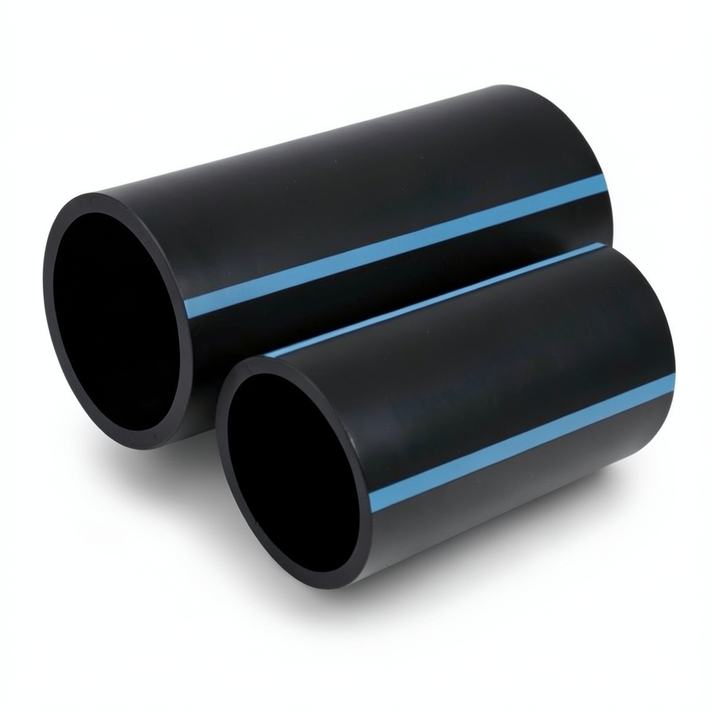 أنابيب HDPE الوطني للضغط 16 بار قطر 140 مم سمك 8.3 مم لون أسود