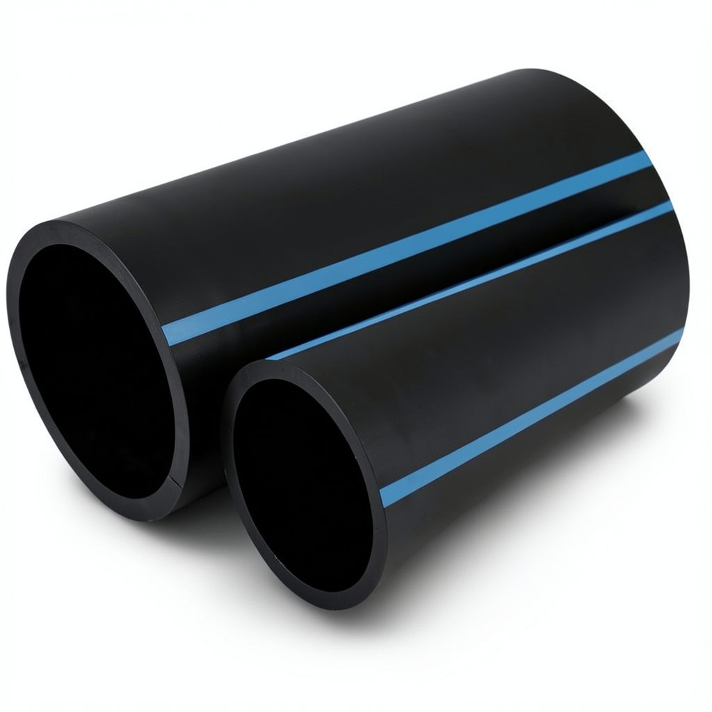 مواسير HDPE الوطني 12.5 بار ضغط قطر 250 مم سمك 11.9 مم أسود