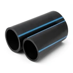 أنابيب NPF HDPE لشبكات المياه ضغط 12.5 بار قطر 280 مم سمك 13.4 مم لون أسود