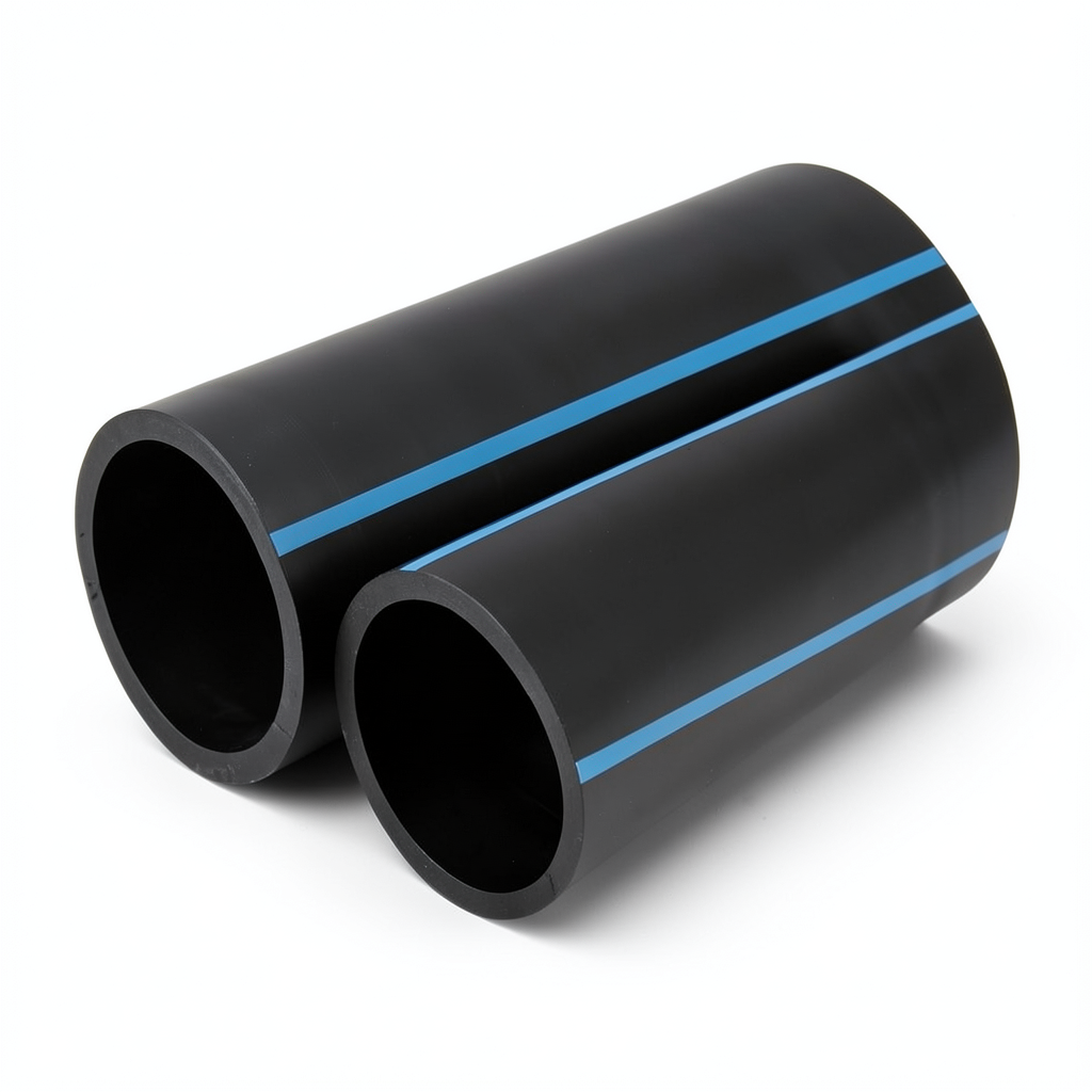 أنابيب NPF HDPE لشبكات المياه ضغط 12.5 بار قطر 280 مم سمك 13.4 مم لون أسود