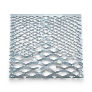 Galvanized Steel Expanded Metal Mesh Thickness 5.8 mm Width 2.44 m Length 4 m