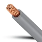 سلك كهرباء مجدول نحاس 70 ملم، 450/750 فولت، معزول PVC رمادي