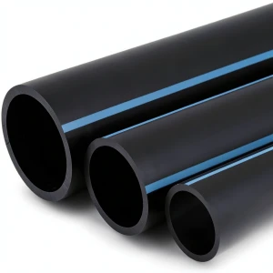 NPF HDPE Pipes Nominal Pressure 16 Bar Outside Diameter 200 mm Thickness 11.9 mm Black