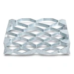 Galvanized Steel Expanded Metal Mesh Thickness 5.8 mm Width 2.44 m Length 6 m