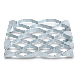 Galvanized Steel Expanded Metal Mesh Thickness 5.8 mm Width 2.44 m Length 6 m