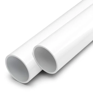 مواسير UPVC ضغط اسمي 15 بار مقاس 6 إنش سمك 10.8 مم لون أبيض