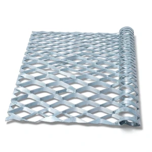 Galvanized Steel Expanded Metal Mesh Thickness 5.8 mm Width 2.44 M Length 7 meter