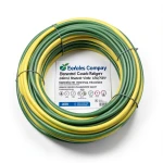 240mm2 Stranded Copper Earthing Wire 450/750 Voltage Rating, Yellow/Green | Jeddah Cables Company