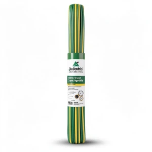 300mm2 Stranded Copper Earthing Wire 450/750V, Green/Yellow | Jeddah Cables Company