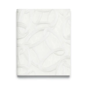 Italian Wallpaper Patterned Design Off White, Size 10m x 0.70m