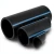 NPF HDPE Pipes for Water Networks Pressure 12.5 Bar Diameter 400 mm Thickness 19.1 mm Black - Image 1