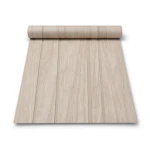 Wooden Wall Covering 5m x 0.53m Beige Color, Model 221001
