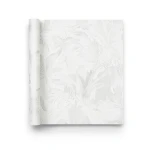 ورق حائط ايطالي لون اوف وايت تصميم استوائي، مقاس 10 م×0.70 م، موديل rc18009